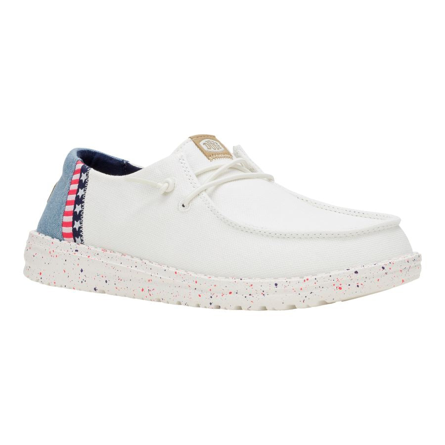 Wendy Americana Splatter - White/Blue - Image 7