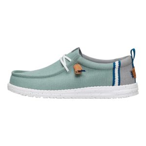 Wally Craft Linen - Iceberg Green/Moon Grey