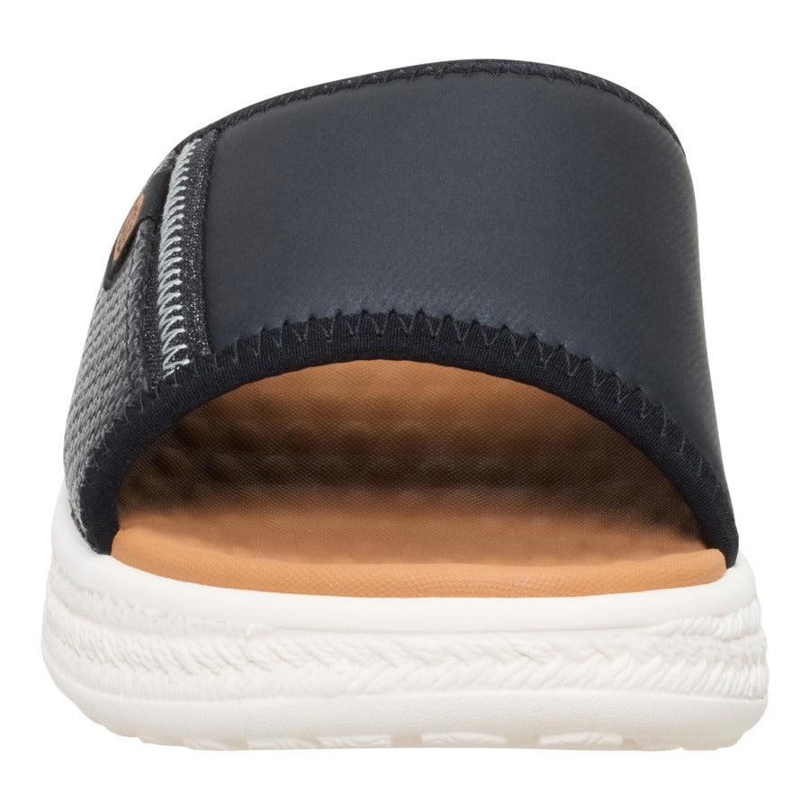 Tide Espadrille Slide - Black/Egret - Image 4