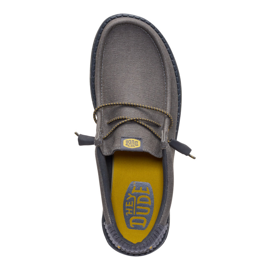 Wally Waxed Casual - Dark Grey - Image 6