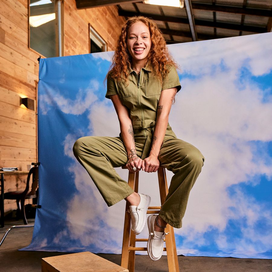 Wendy Stretch Canvas - White - Image 9